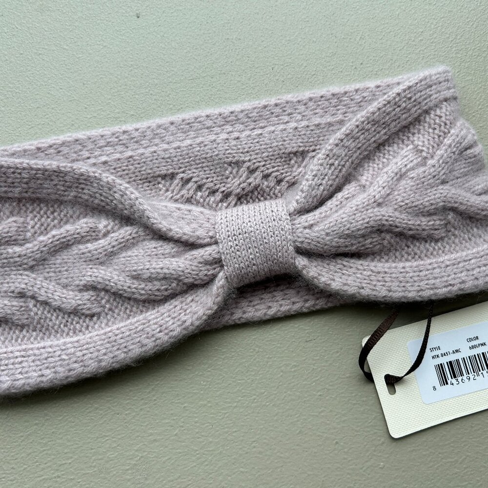 100% cashmere headband / Winter ear warmer!